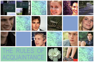 The Rules of Acquaintance